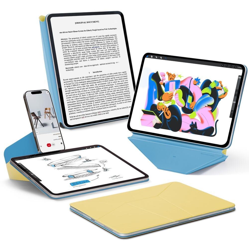 MOFT Dynamic Folio Case for iPad Air 13-inch (M4 2026 / M3 2025 / M2 2024),Slim